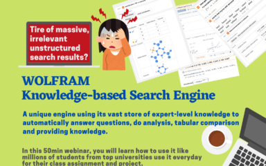 Webinar: Wolfram Knowledge-based Search Engine